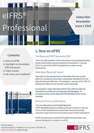eIFRS newsletter q1 2019